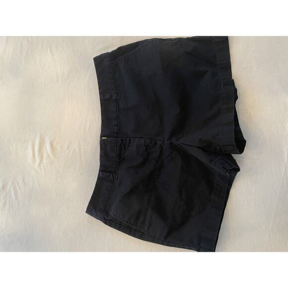 Ann Taylor Loft Size 10 Black 4” Short 100% Cotton - Picture 4 of 4